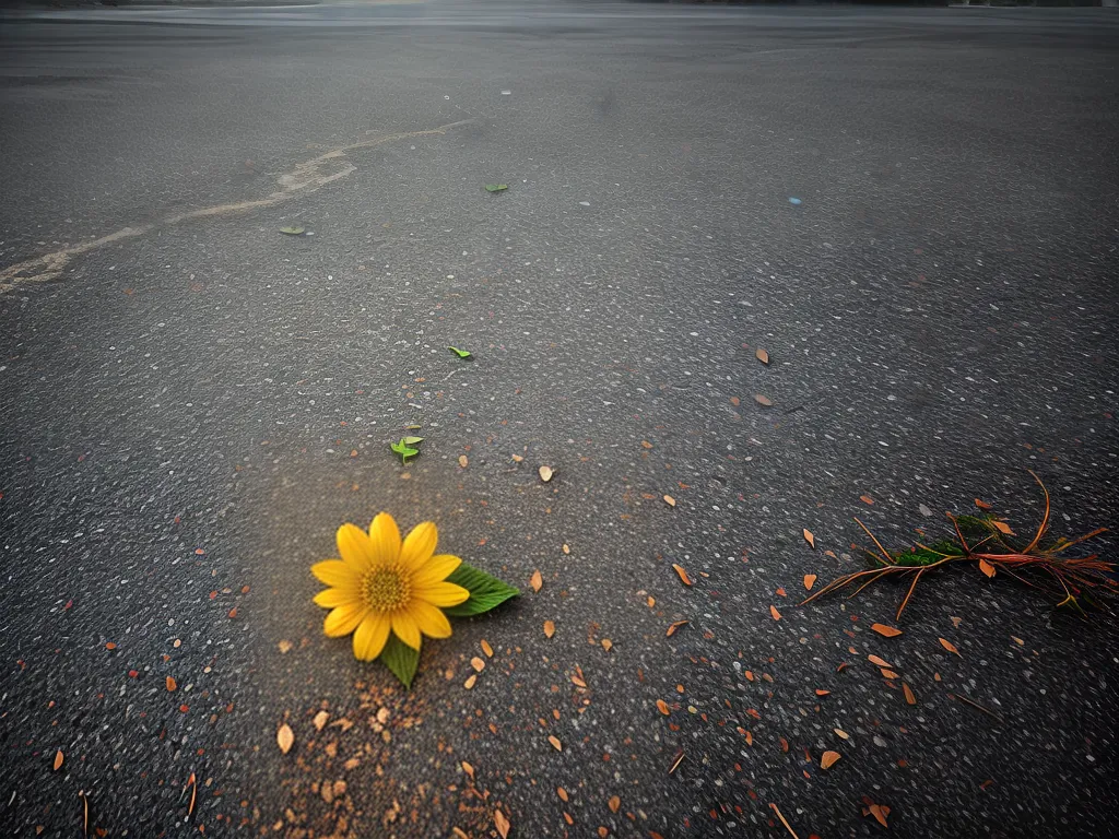 Fotos flor crescimento quebra concreto
