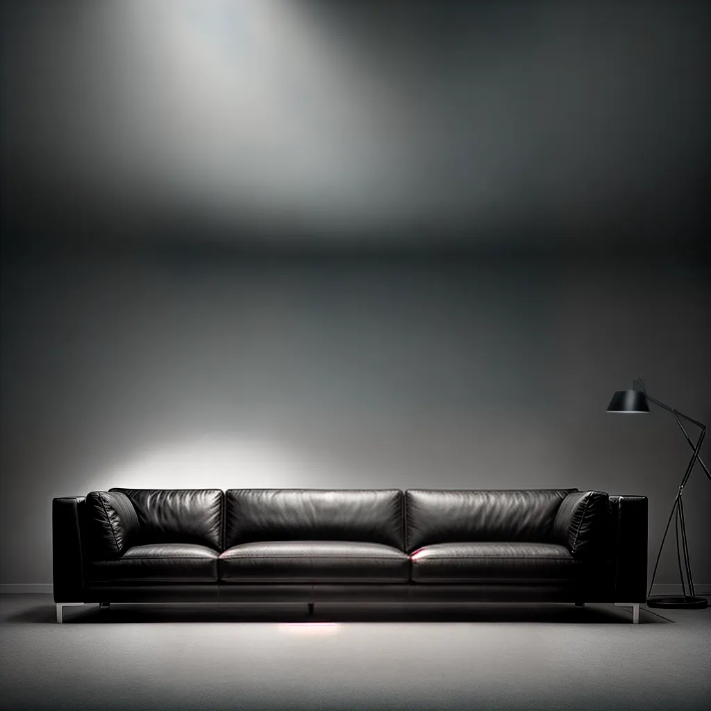 Fotos foto cidade noturna sofa couro