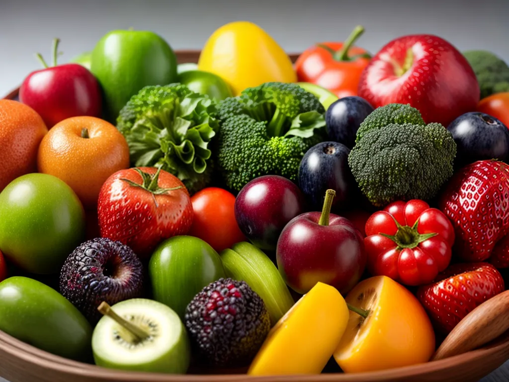 Melhore seu bem-estar com dicas de saúde eficazes 3 Fotos frutas legumes coloridos saude