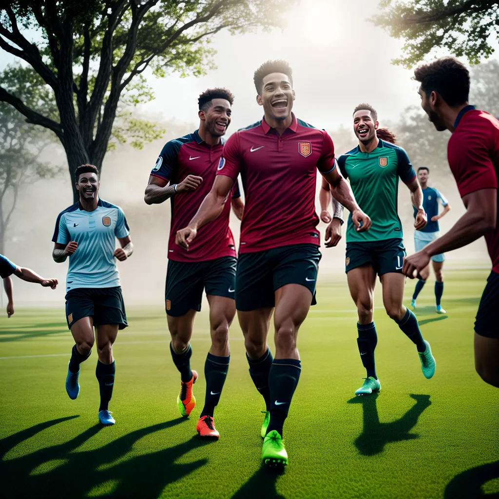 Fotos futebol amigos sorrisos saude mental