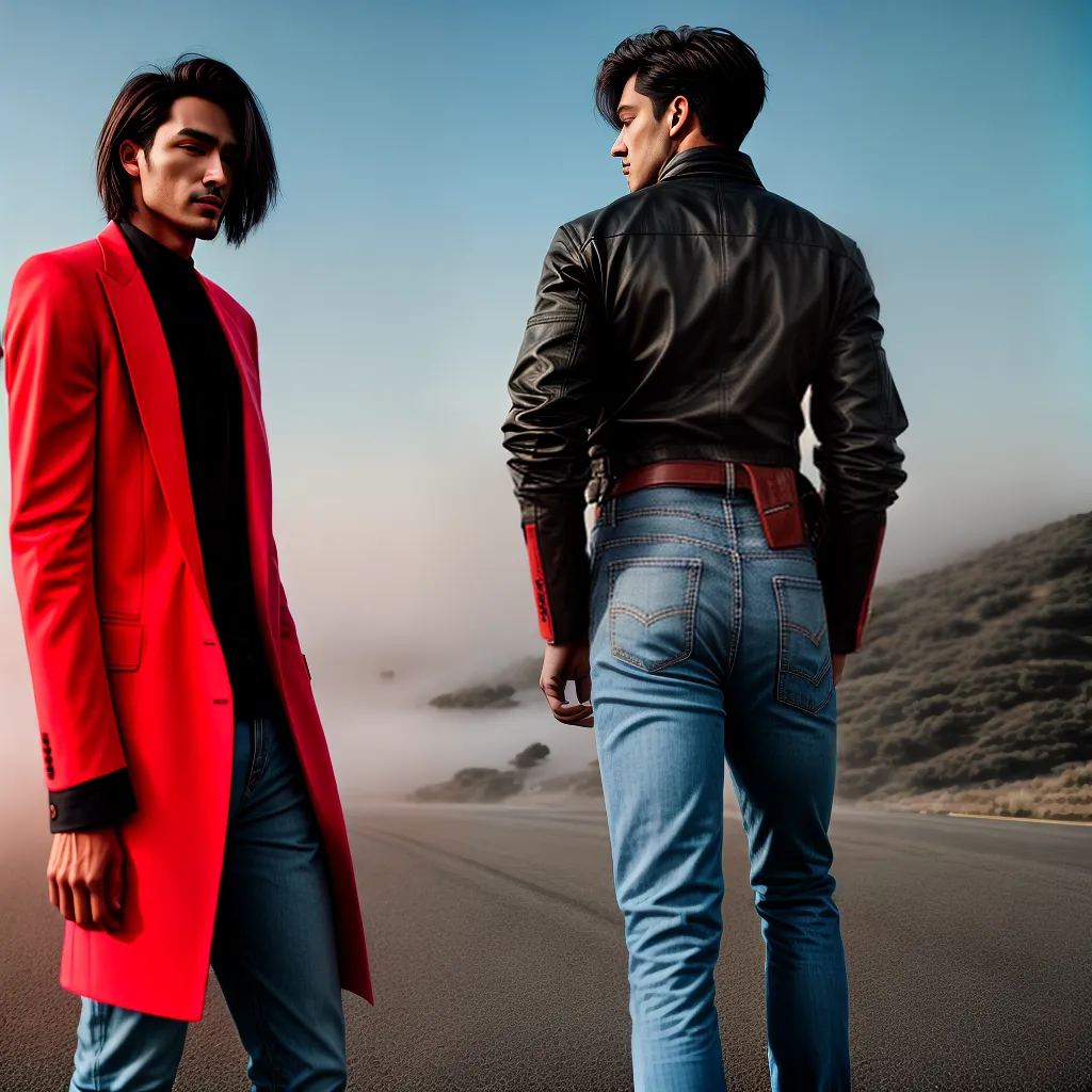Como usar cores intensas para um look masculino impactante e estiloso 3 Fotos homem blazer vermelho ousado