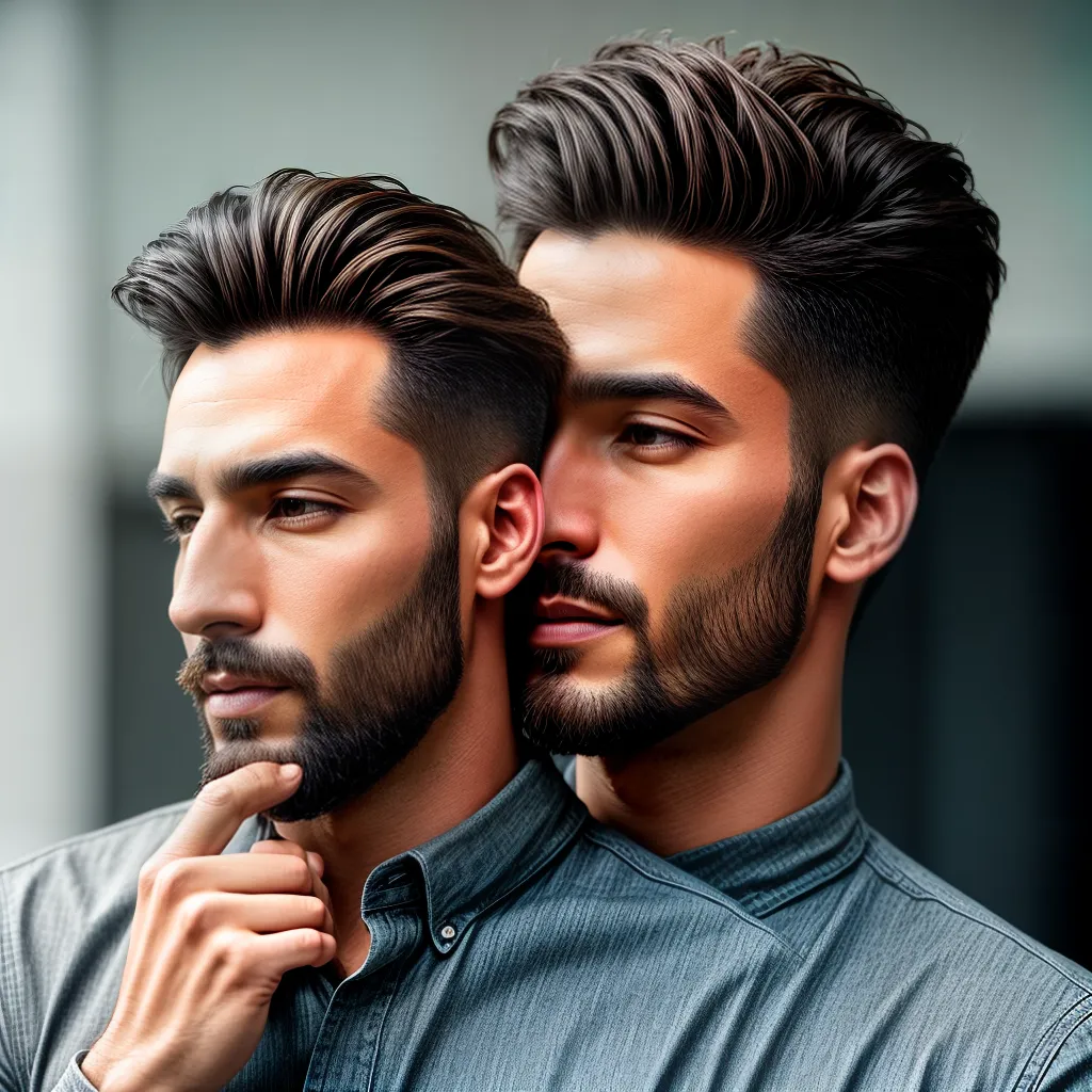 Por que é importante investir em bons produtos de grooming masculino 1 Fotos homem confiante grooming espelho