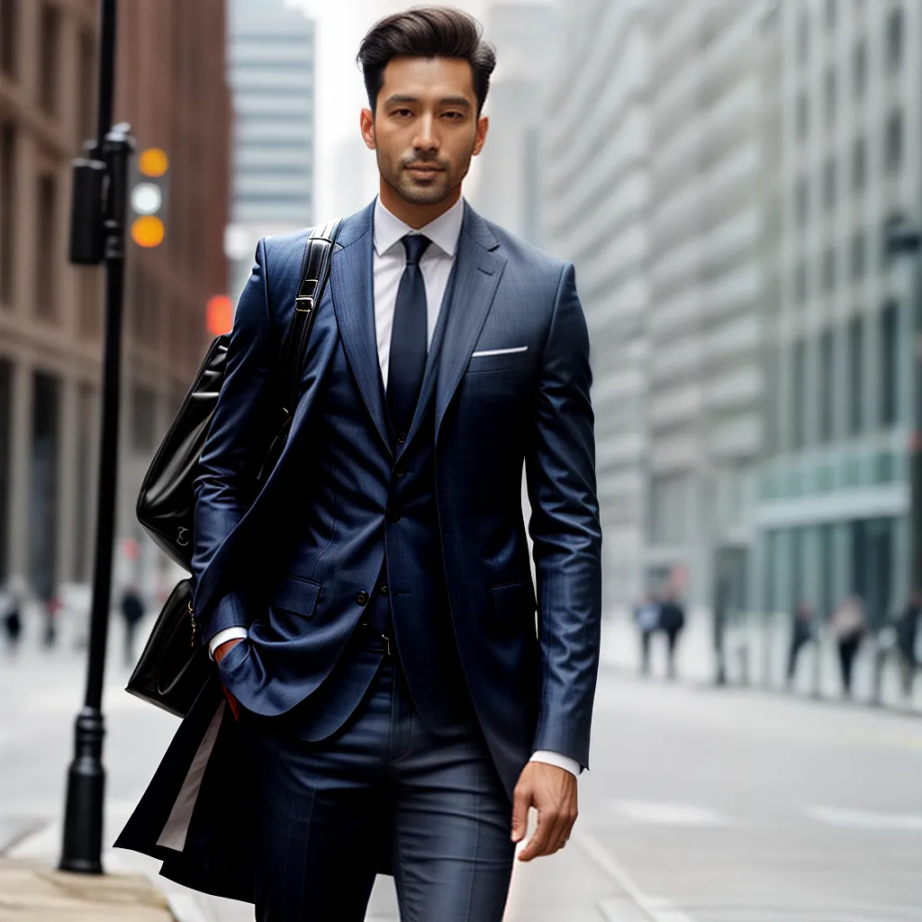 Fotos homem elegante autoestima positiva