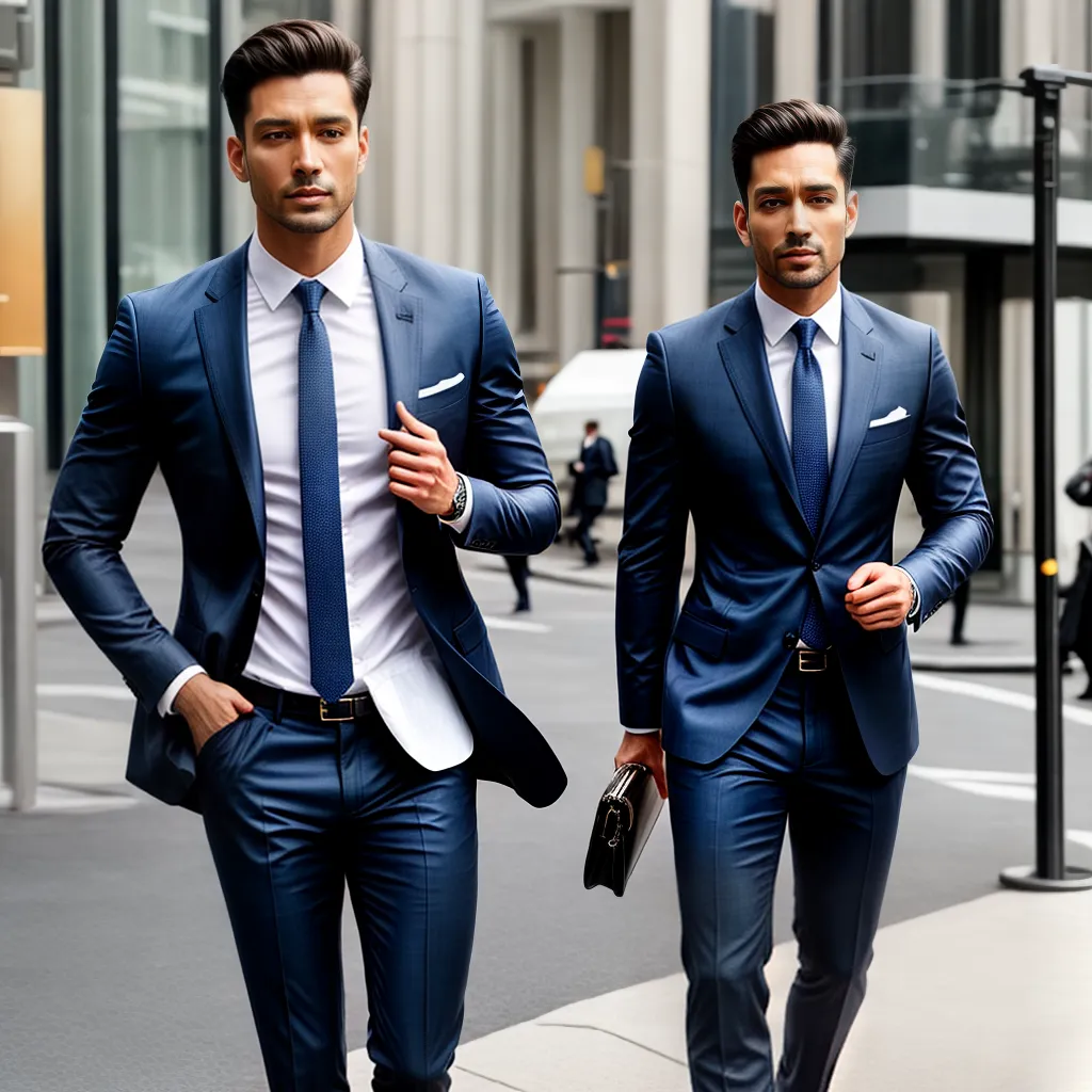 Fotos homem elegante ternos acessorios