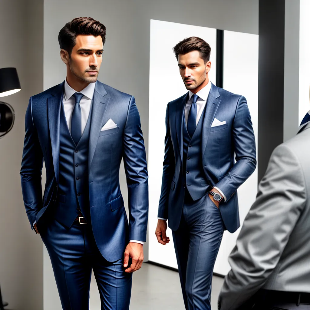 Fotos homem espelho roupas estilo