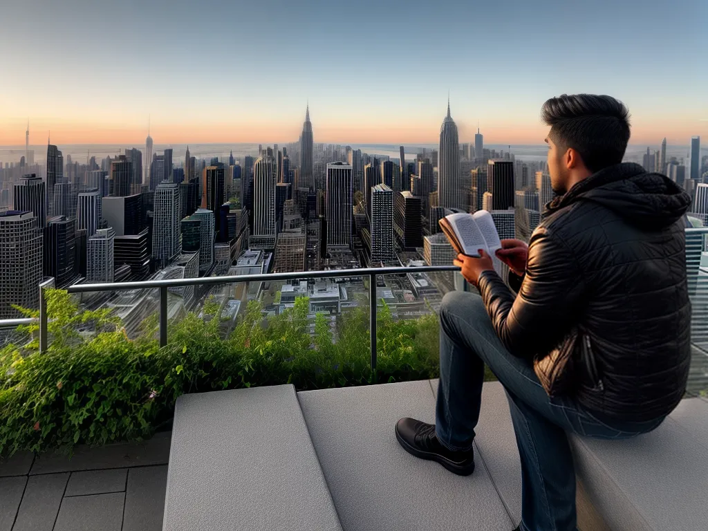 Por que todo homem deveria investir em seu desenvolvimento pessoal Fotos homem leitura desenvolvimento pessoal cidade