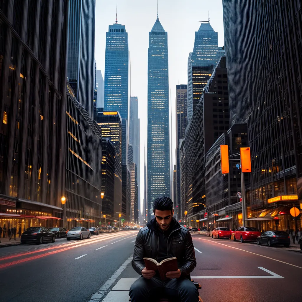 Por que todo homem deveria investir em seu desenvolvimento pessoal 1 Fotos homem leitura reflexao cidade sucesso