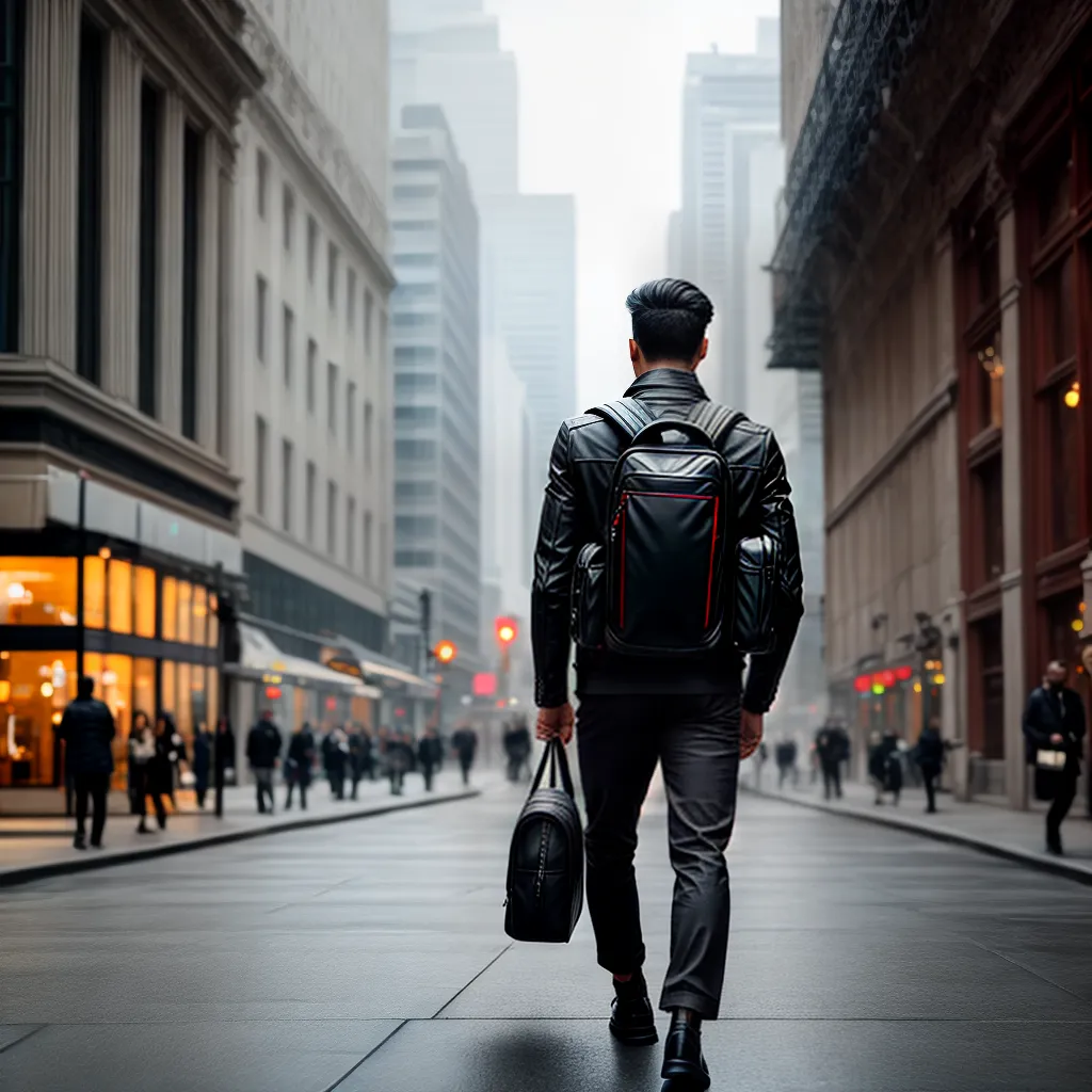 Porque investir em uma boa mochila é essencial para o universo masculino 2 Fotos homem mochila estilo praticidade