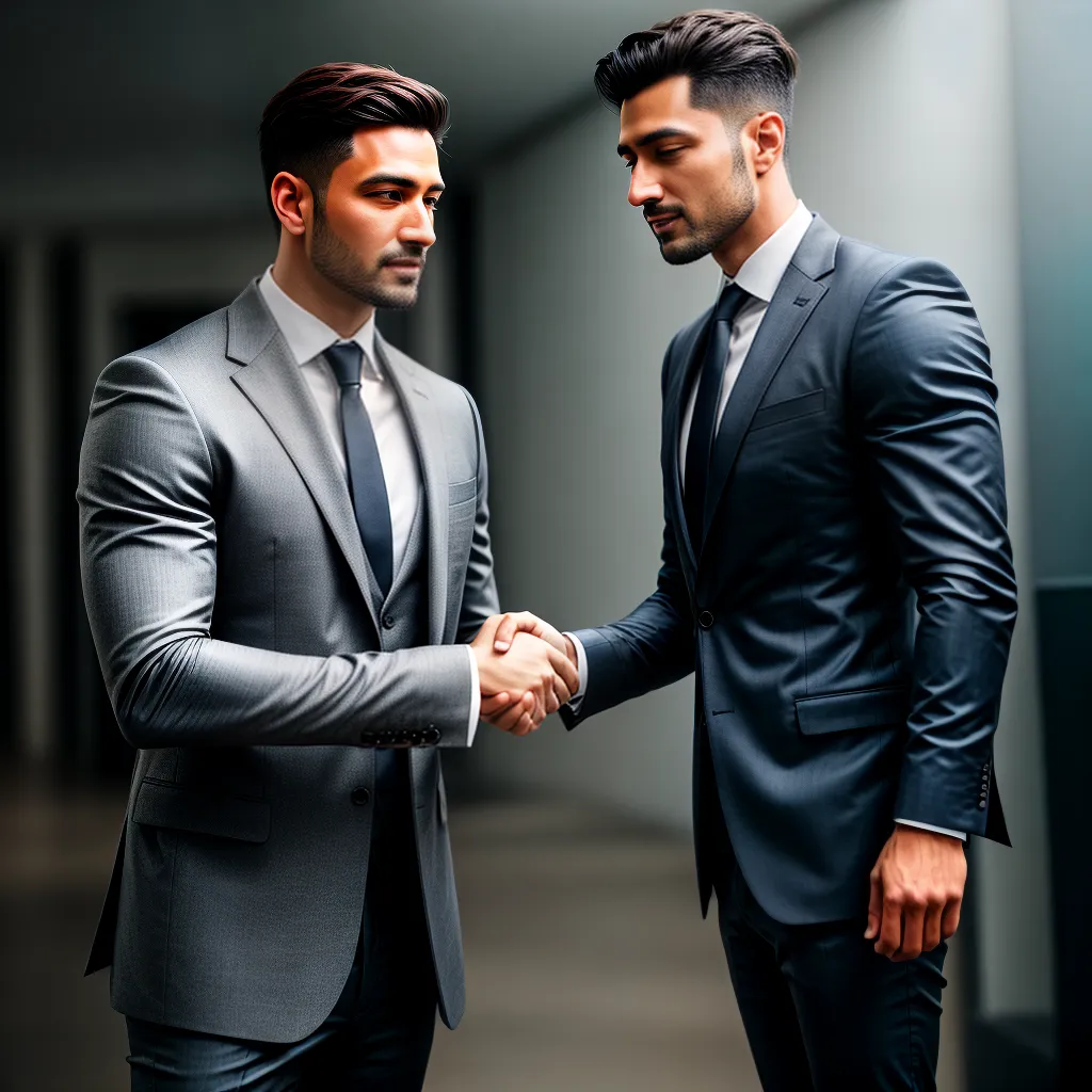 Fotos homem negocios aperto maos palestra equipe