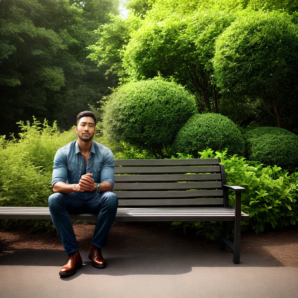 Por que cuidar da saúde mental é importante para homens modernos 2 Fotos homem parque relaxamento natureza saude