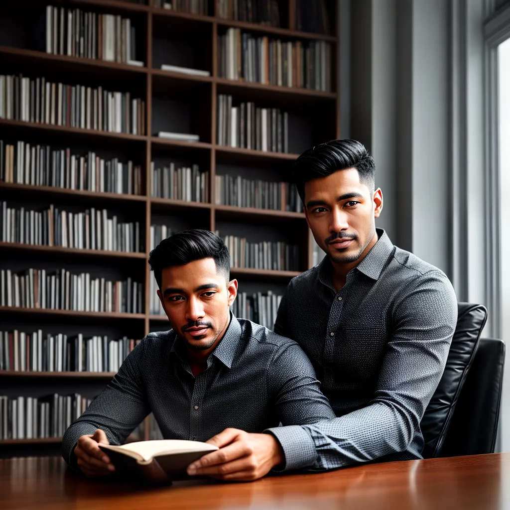 Fotos homem poltrona musica classica livro