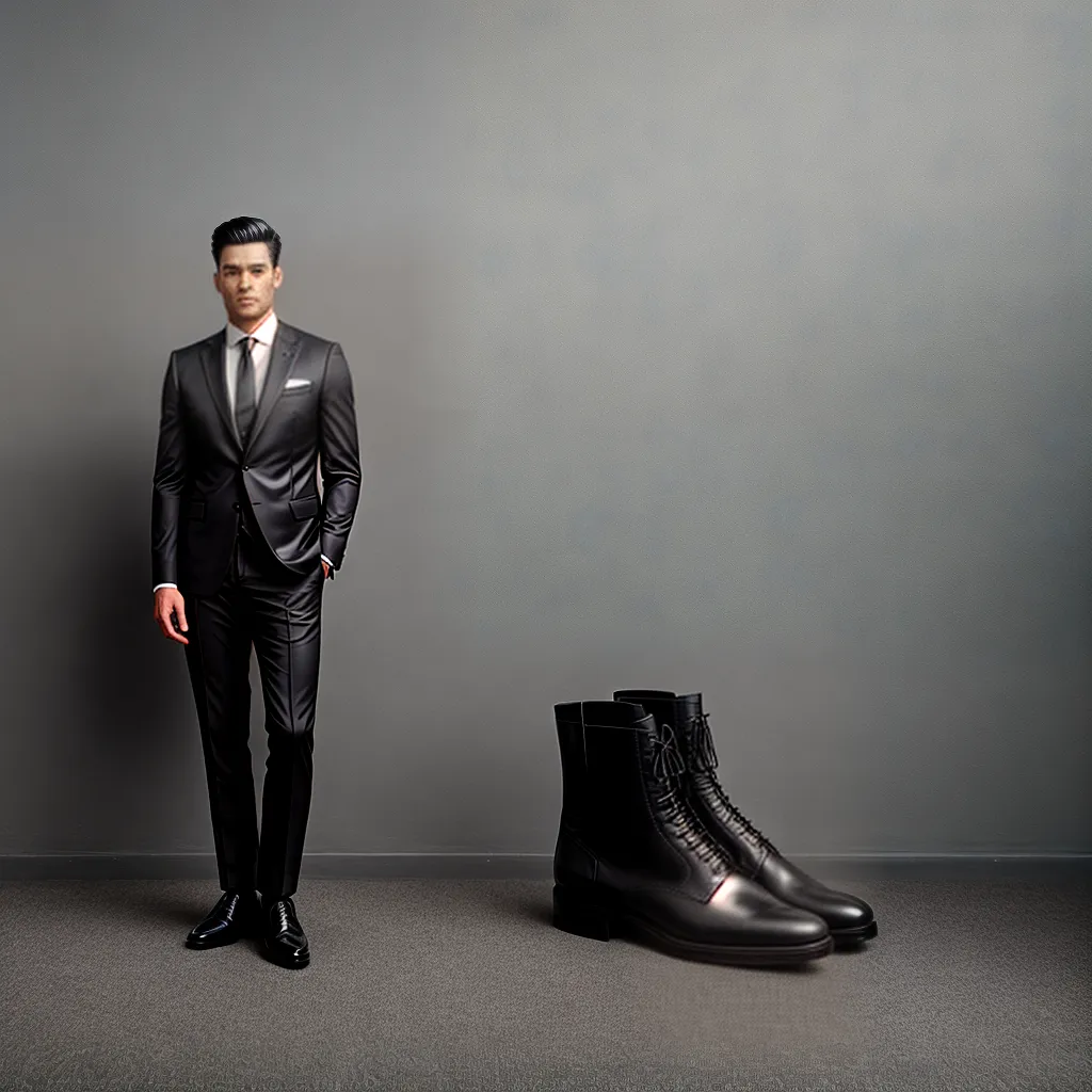 Oxford Shoes: O Sapato Masculino que Nunca Sai de Moda 3 Fotos homem ternos oxford preto branco