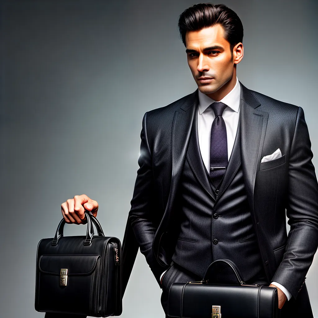 Fotos icone masculino confianca briefcase