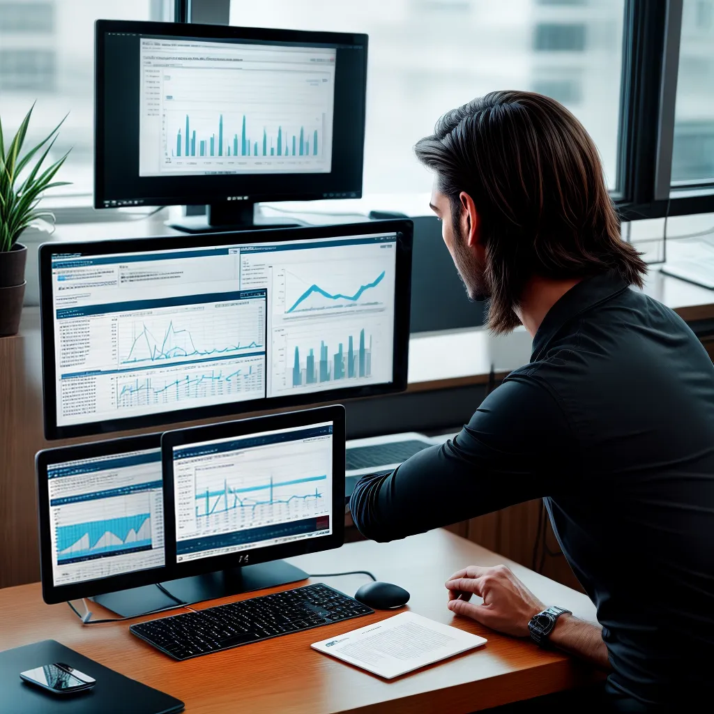 Fotos investimentos dashboards analise confiante