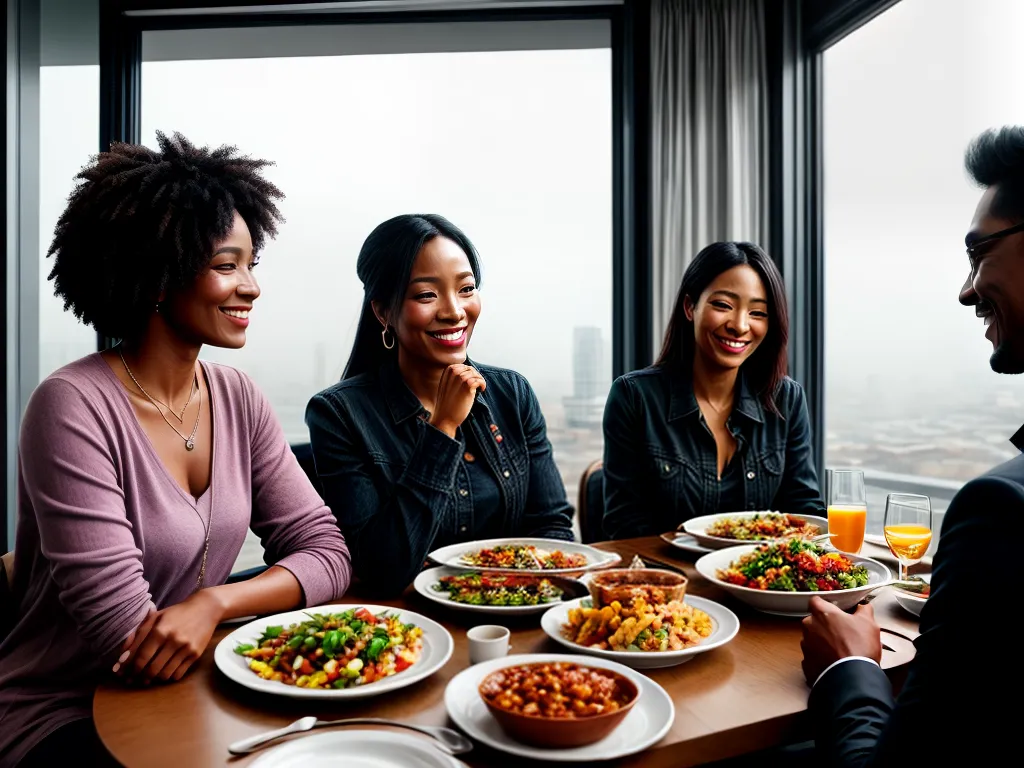 Como praticar a Tolerância na vida cotidiana Fotos jantar diversidade sorriso conversa