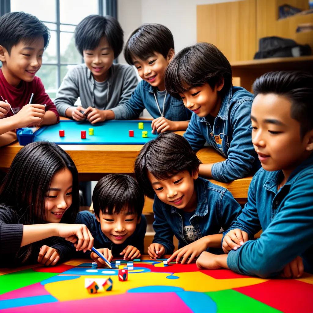 Fotos jogo infantil cores risadas aprendizado