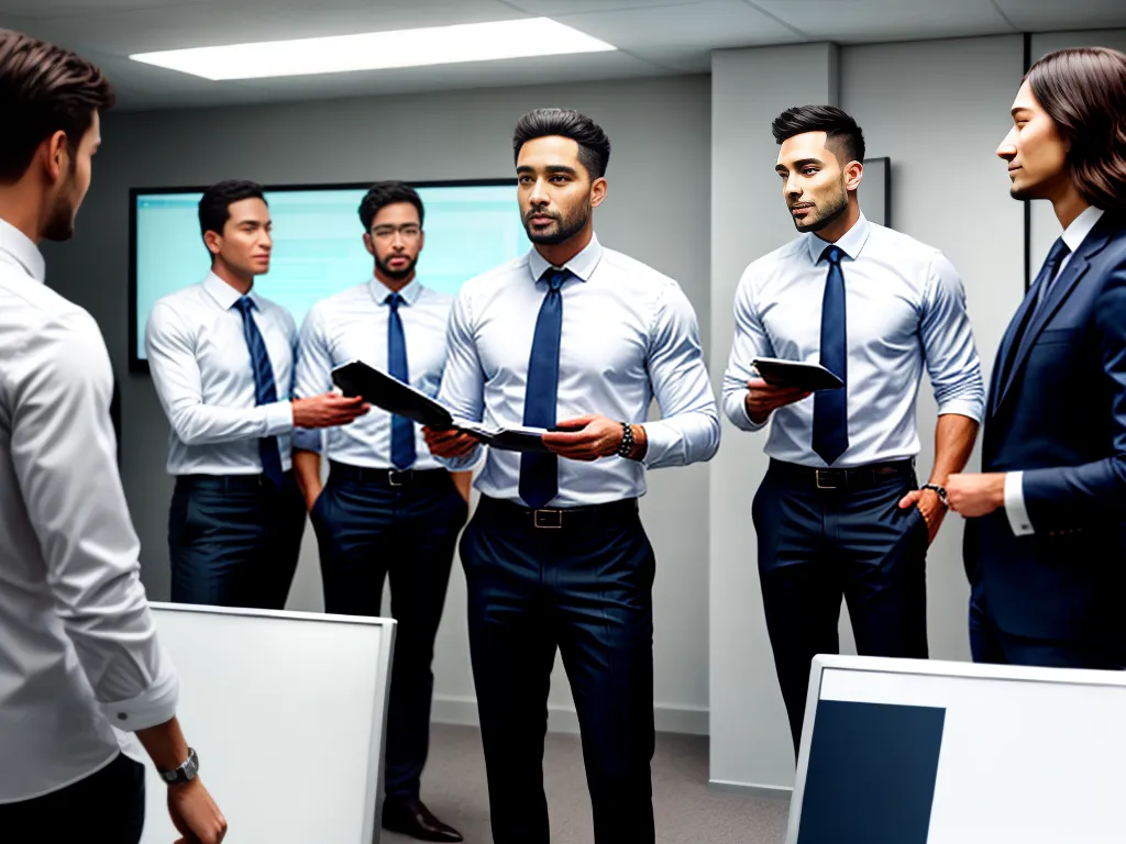 Competência masculina: como aprimorar suas habilidades profissionais Fotos lideranca reuniao habilidade profissional
