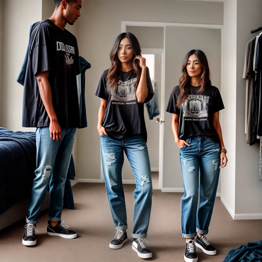 Fotos look casual roupa baguncada