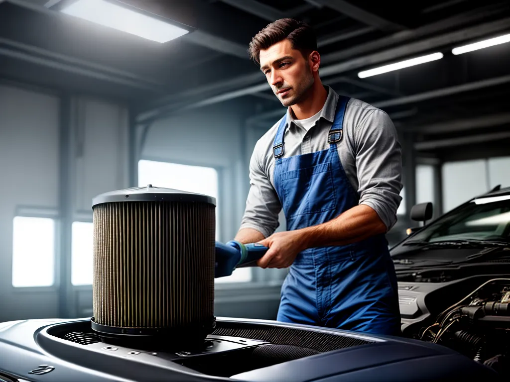 Título: Manutenção Preventiva: Como Evitar Problemas e Economizar Dinheiro 2 Fotos manutencao filtro ar carro