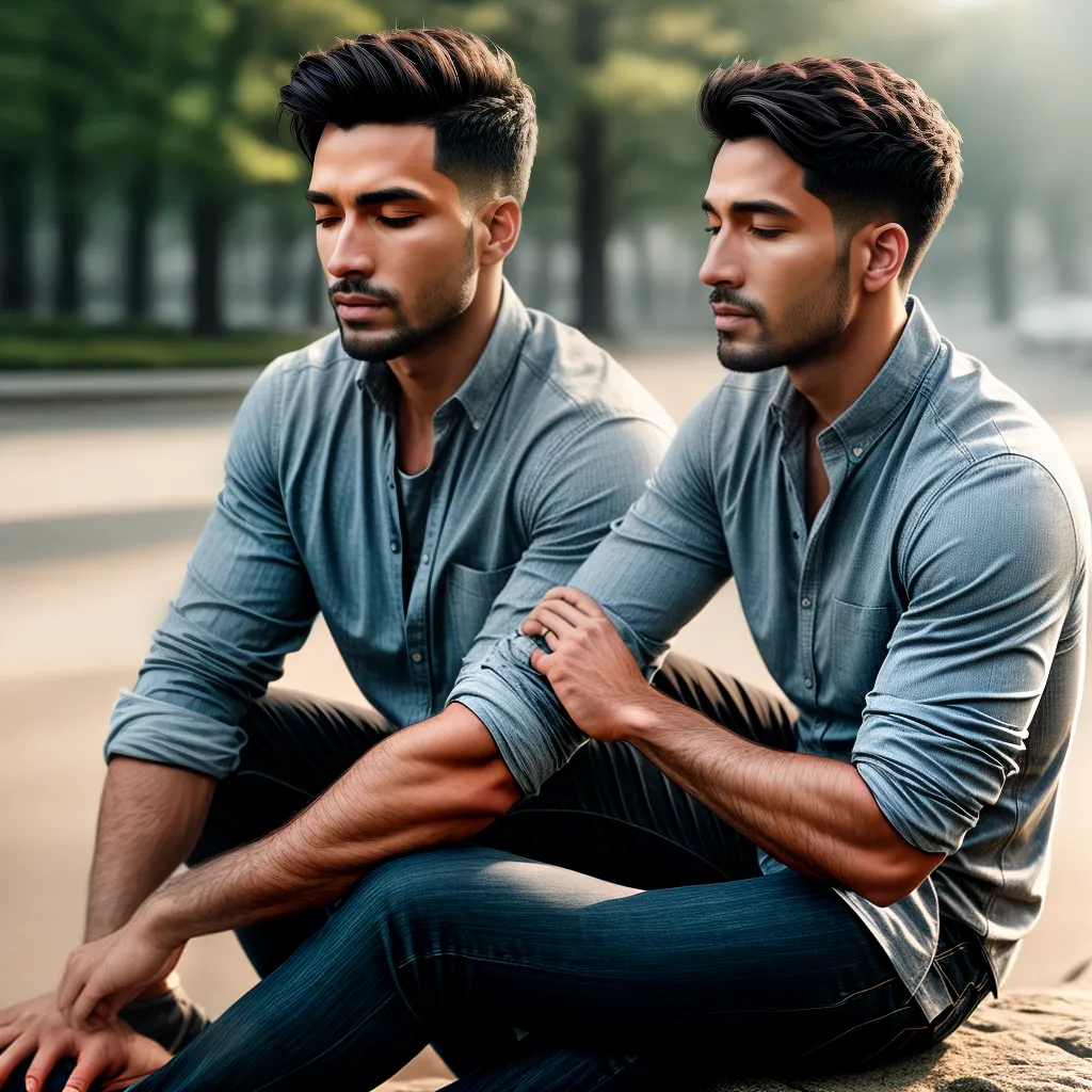 Por que a Meditação é Importante para a Saúde Mental Masculina 2 Fotos meditacao homem serenidade bemestar