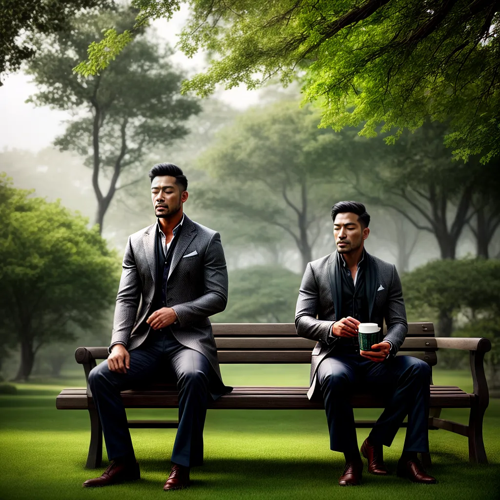 Fotos meditacao parque natureza paz 1