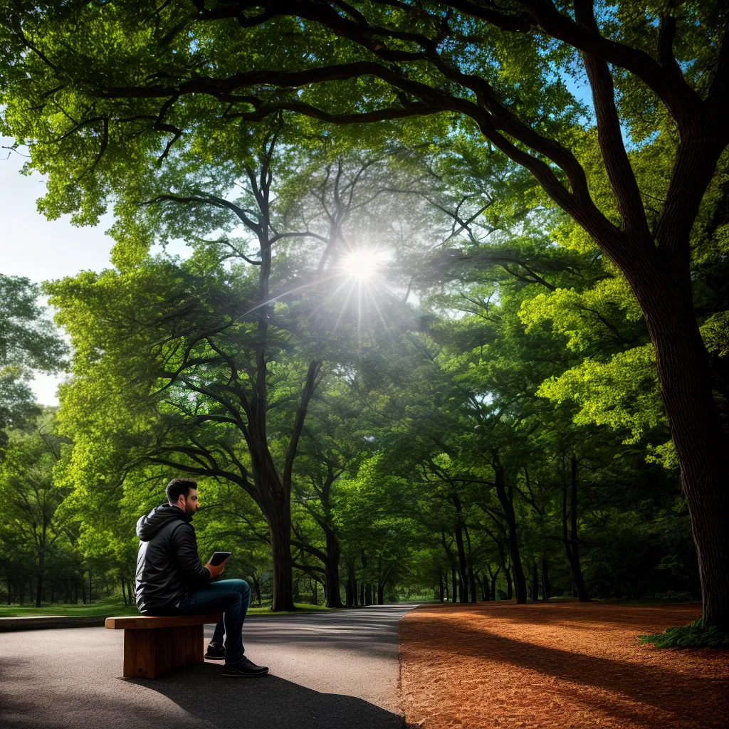 Fotos meditacao parque natureza paz