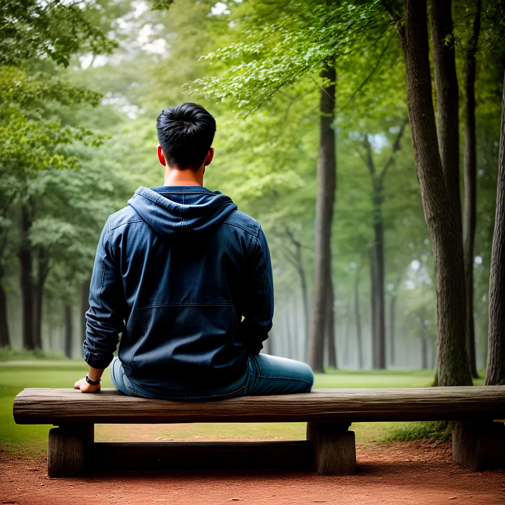 10 dicas para melhorar sua saúde mental masculina 3 Fotos meditacao parque natureza saude