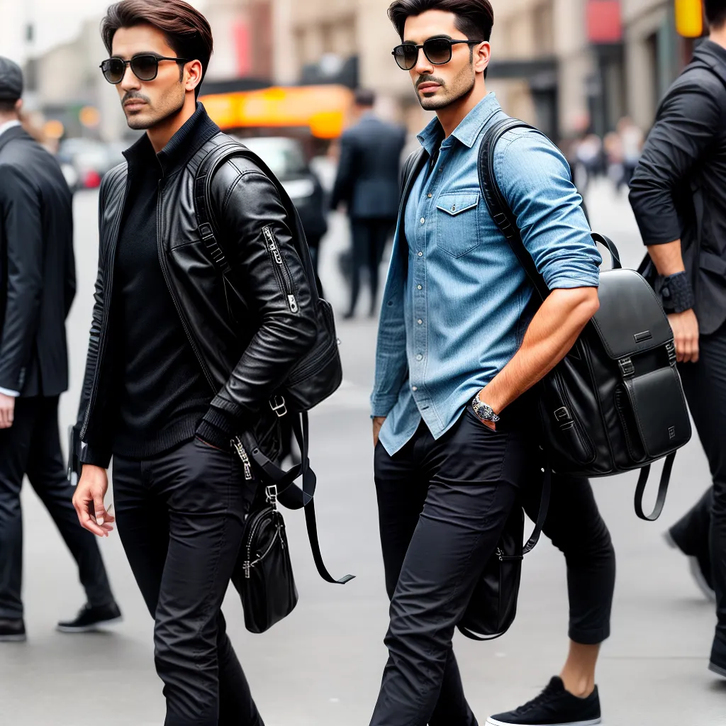 Porque investir em uma boa mochila é essencial para o universo masculino 1 Fotos mochila preta moderna homem