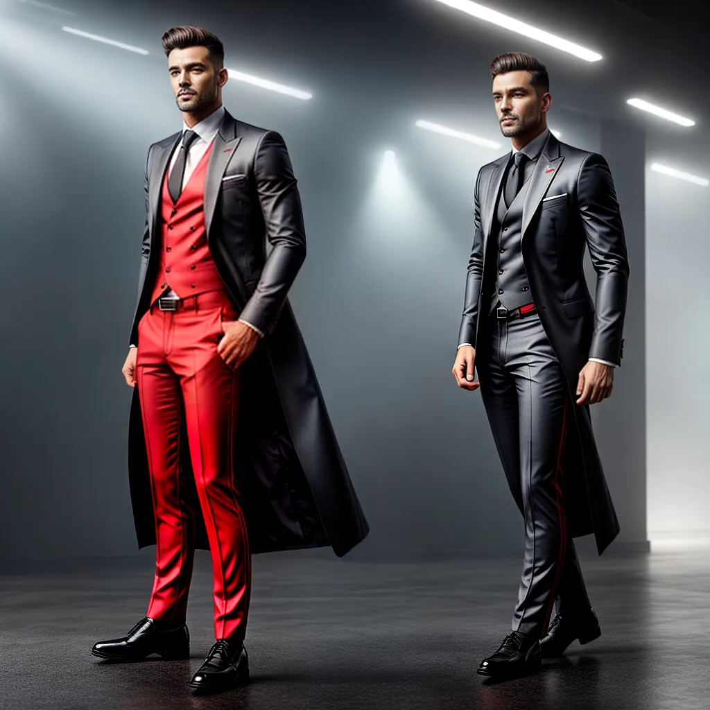 Fotos moda masculina elegancia confianca