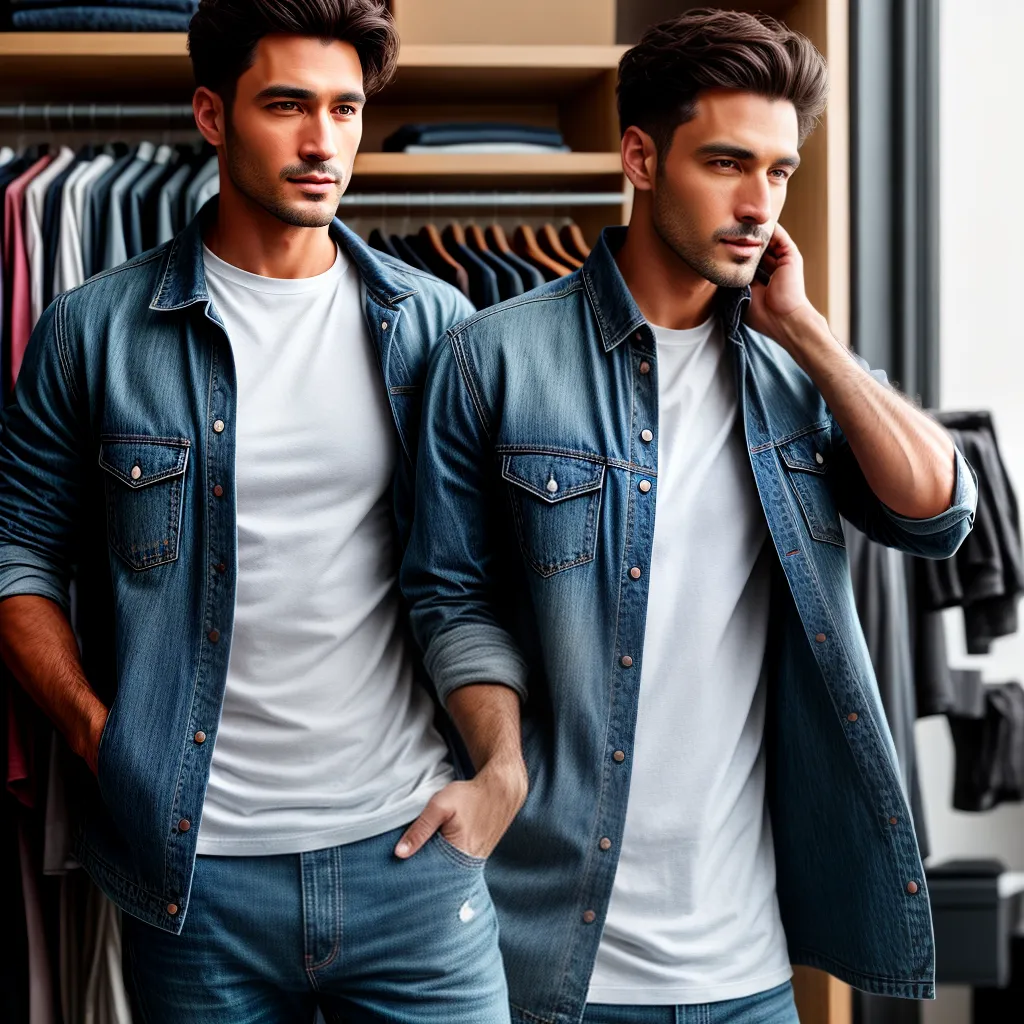 Por que a moda sustentável é importante para o universo masculino 2 Fotos moda sustentavel homem jeans bambu