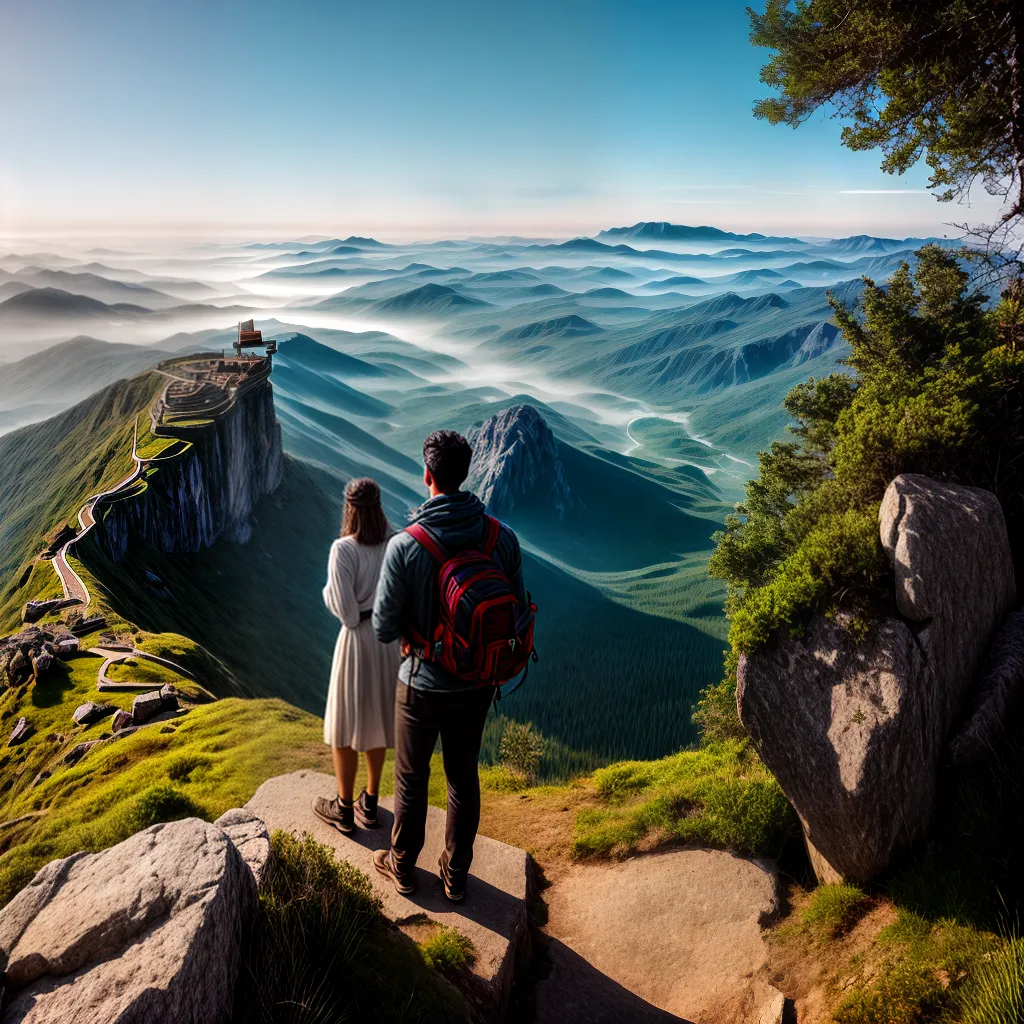 Fotos montanha ruinas livro sabedoria