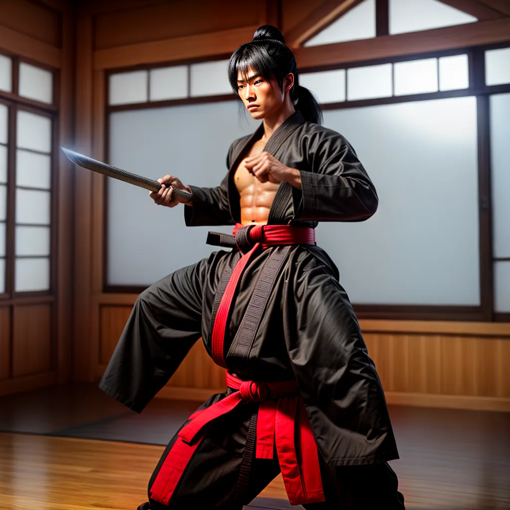 Como praticar ninjutsu em casa: dicas para iniciantes. 4 Fotos ninjutsu praticante golpe preciso determinado