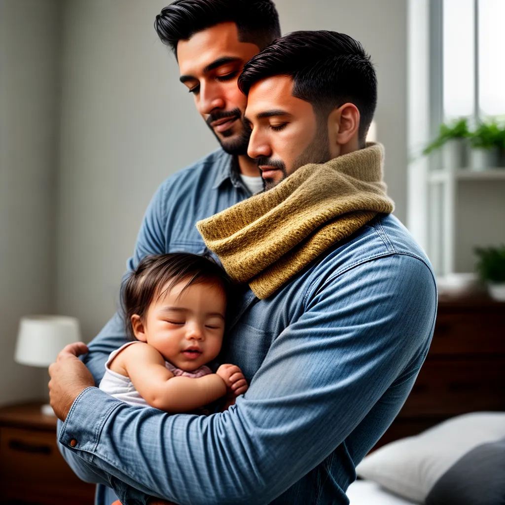 Como ser um pai cuidadoso e educado com seu bebê recém-nascido 4 Fotos pai bebe sono amor luz