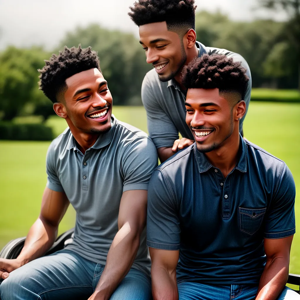 Fotos pai filho parque riso amor