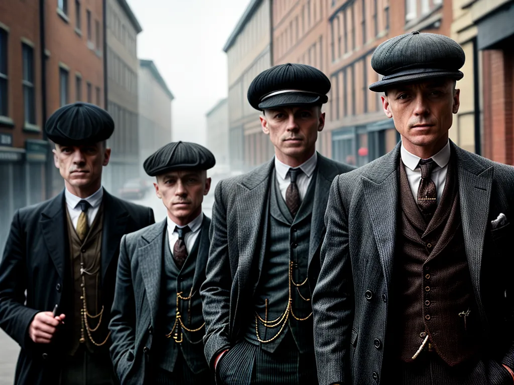 Descubra a Verdade Chocante: Peaky Blinders Reais? Fotos peaky blinders existiram na vida real 4
