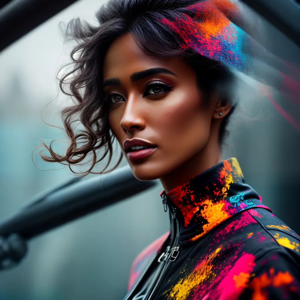 Fotos pintura abstrata cores formas alma