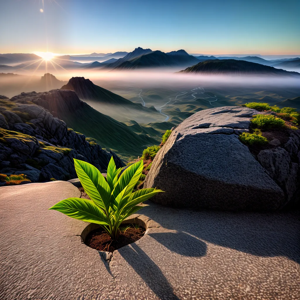 Por que adotar um mindset de crescimento pode mudar sua vida 3 Fotos planta rachadura pavimento crescer