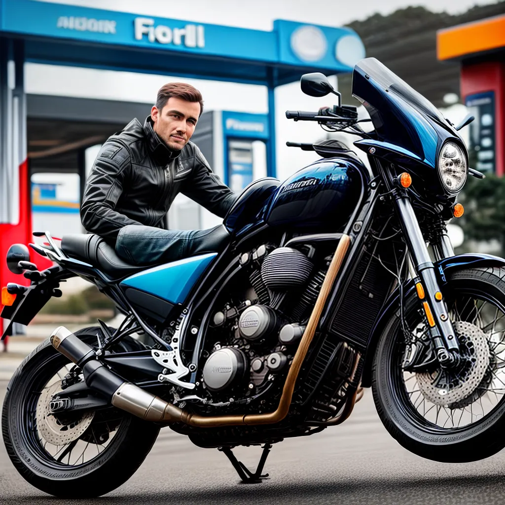 Fotos posto moto combustivel informacao