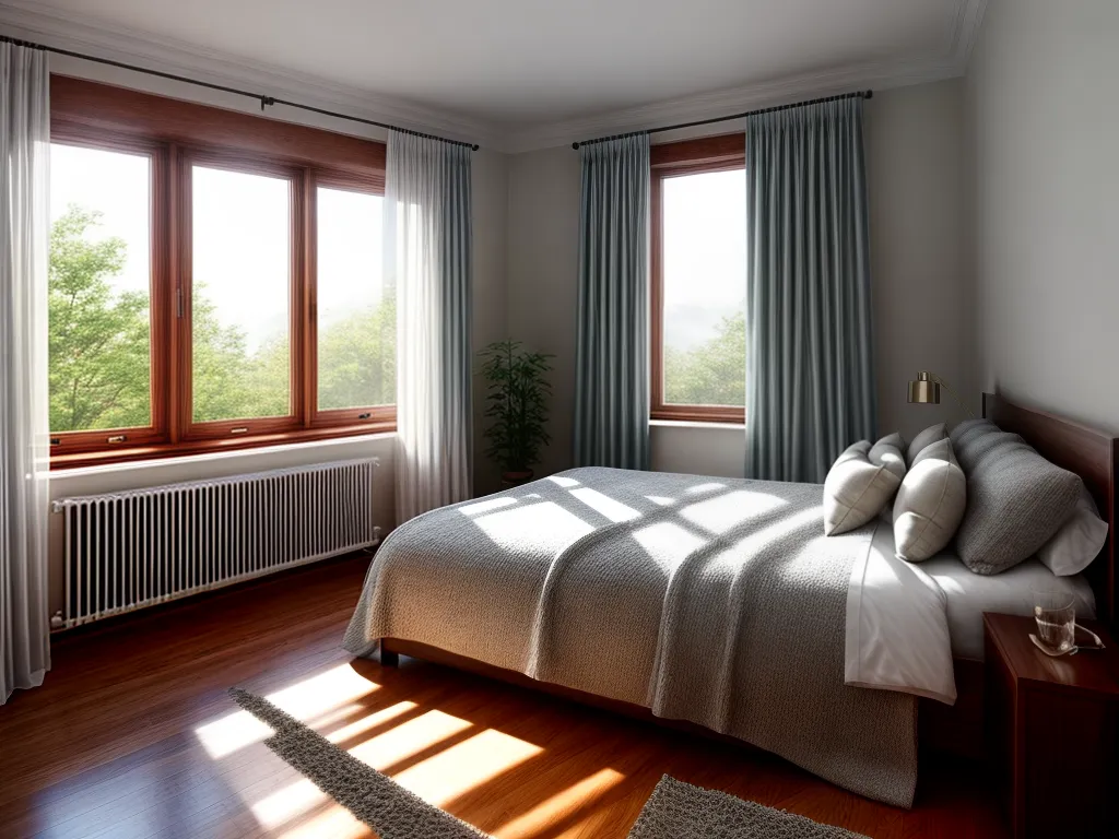 Fotos quarto cortinas luxuosas serenidade