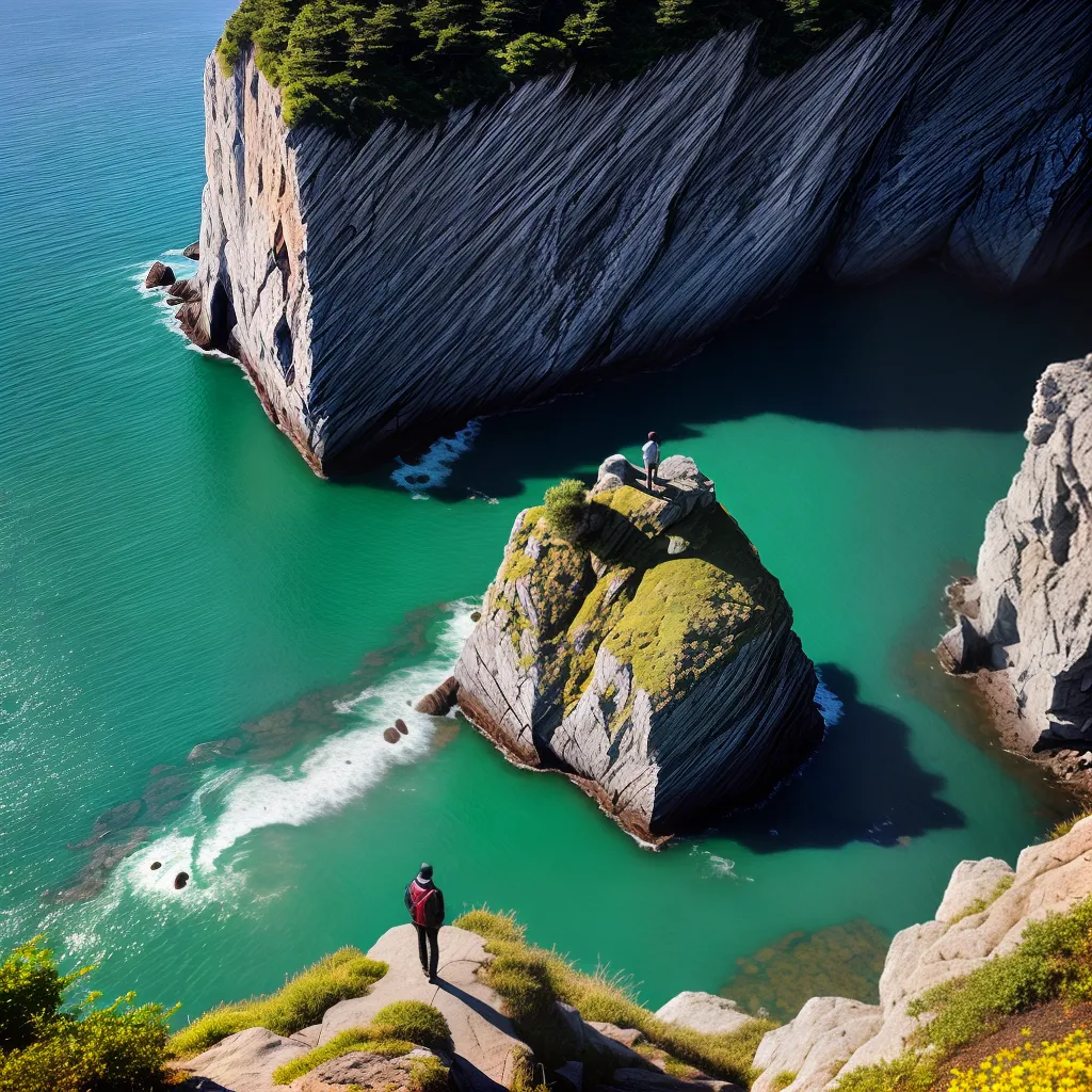 Título sugerido: O papel do autoconhecimento no progresso pessoal 1 Fotos reflexao paisagem abismo agua