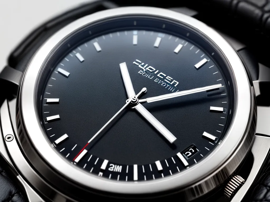 Fotos relogio moderno sofisticado aco