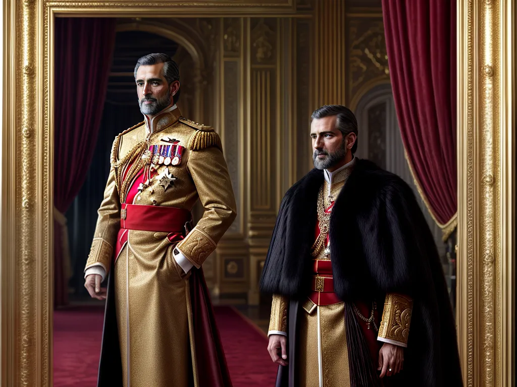 Por que Filipe V foi um dos reis mais importantes da Espanha. 2 Fotos retrato rei felipe v palacio