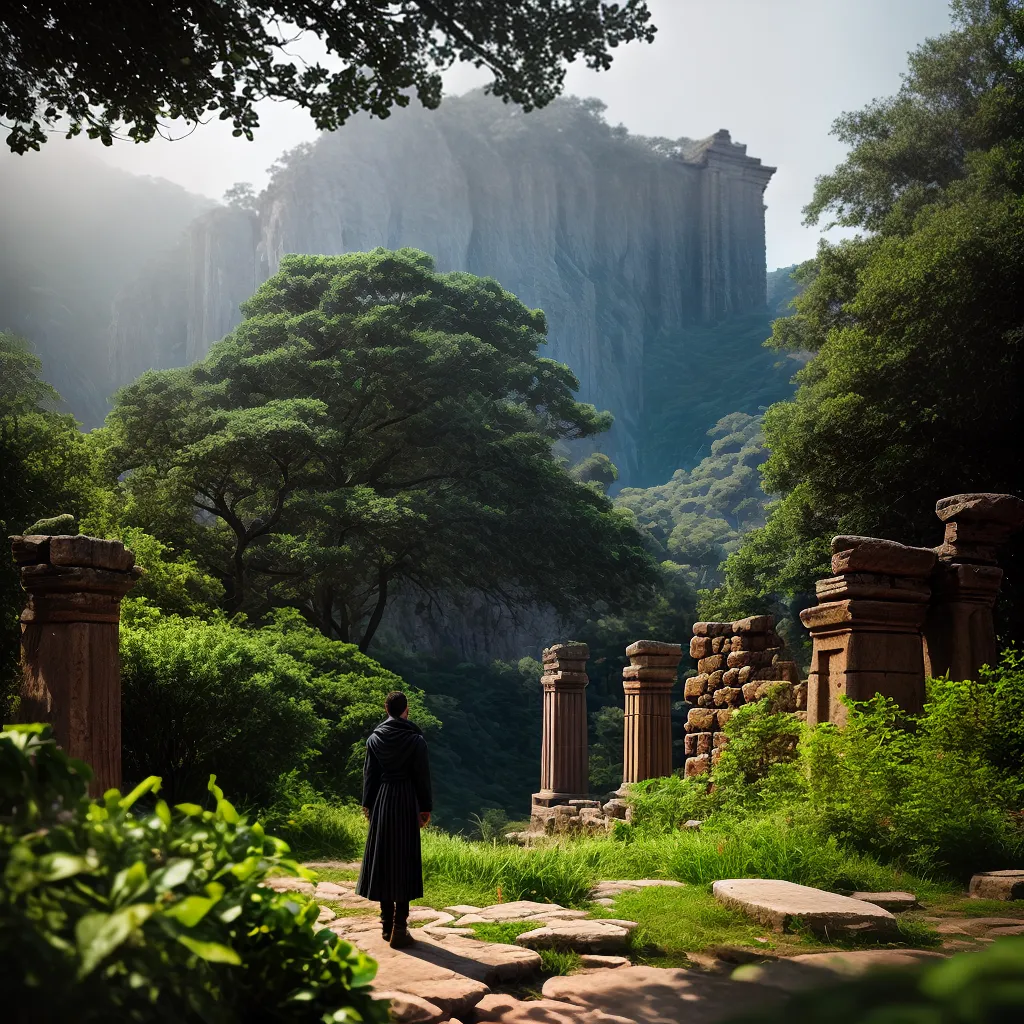 Fotos ruinas reflexao estudo historia