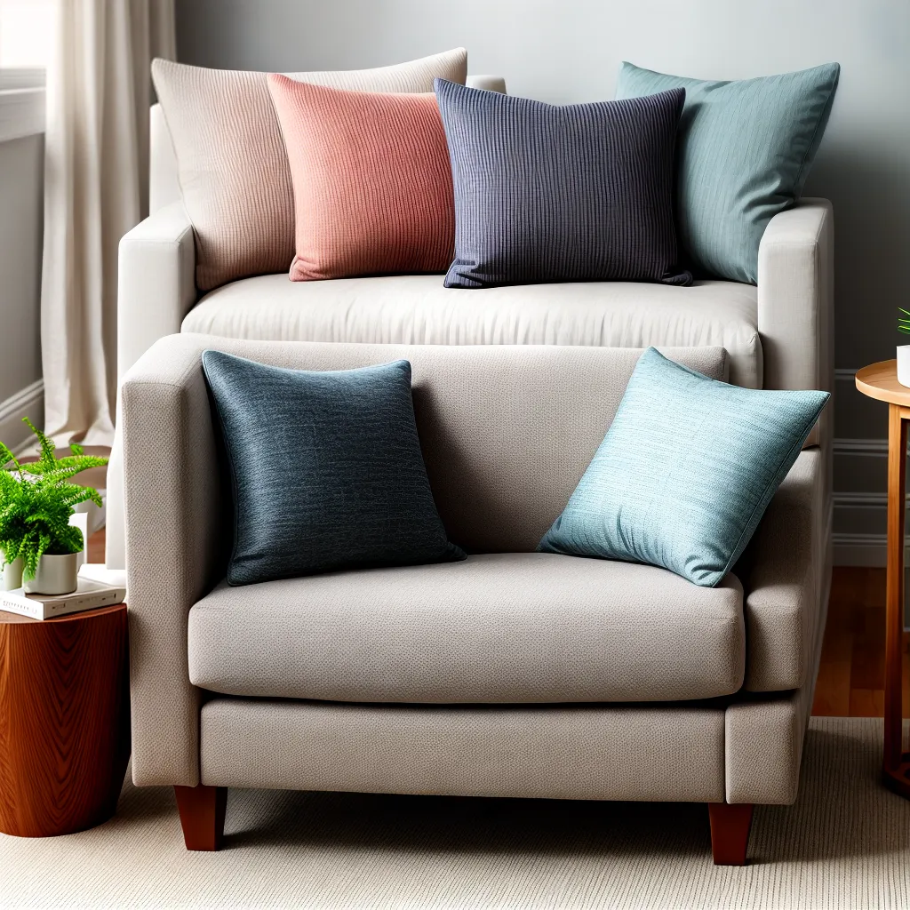 Fotos sala neutra almofadas vibrantes