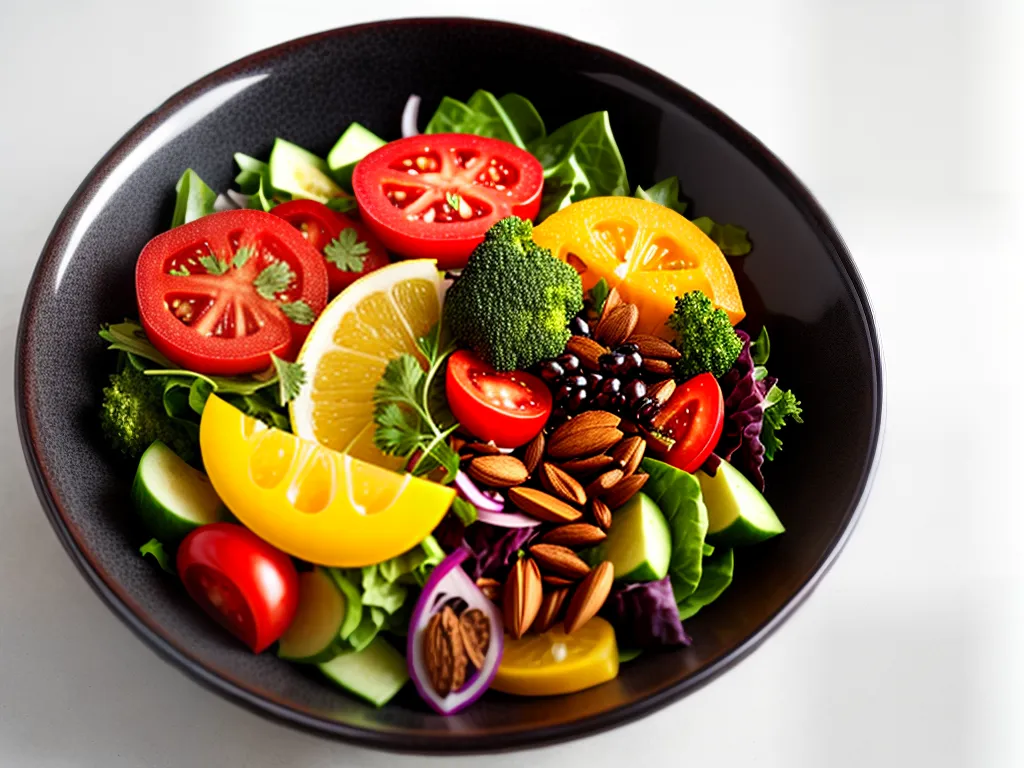 Fotos salada colorida jilo berinjela