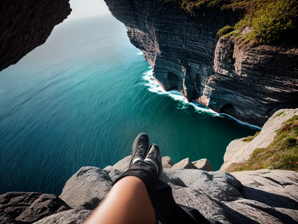 Como transcender seus limites pessoais. 4 Fotos salto autoconhecimento horizonte