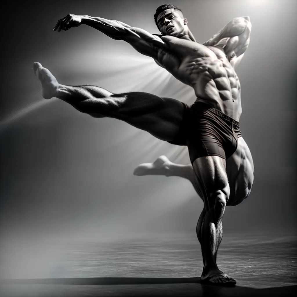 Fotos salto danca masculina forca