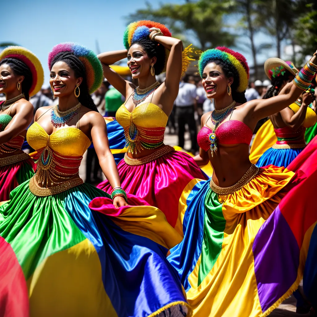 Fotos samba brasil festa tradicional colorido