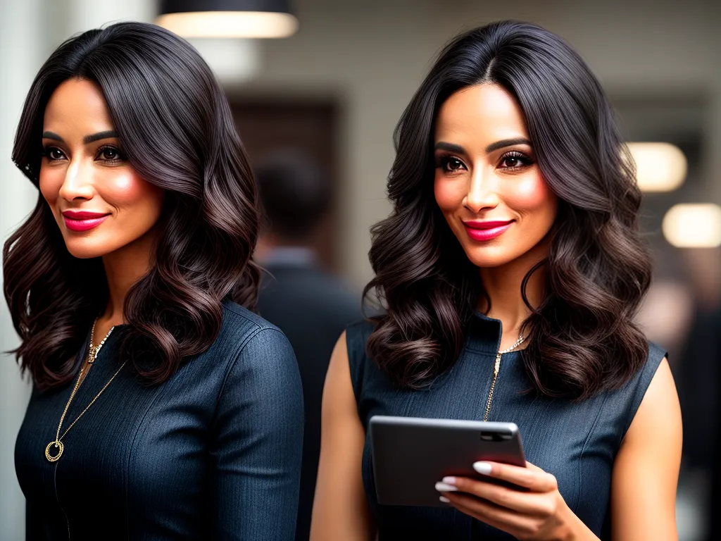 Como escolher o penteado ideal para o seu rosto e estilo. Fotos sorriso mulher estilo cabelo tablet