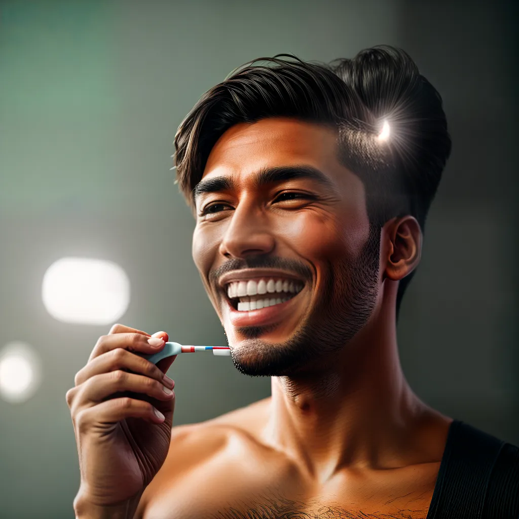Fotos sorriso saude espelho escova pasta